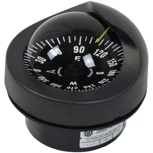 100mm Compass C15 - Horizontal Flush Mount - Black/Black