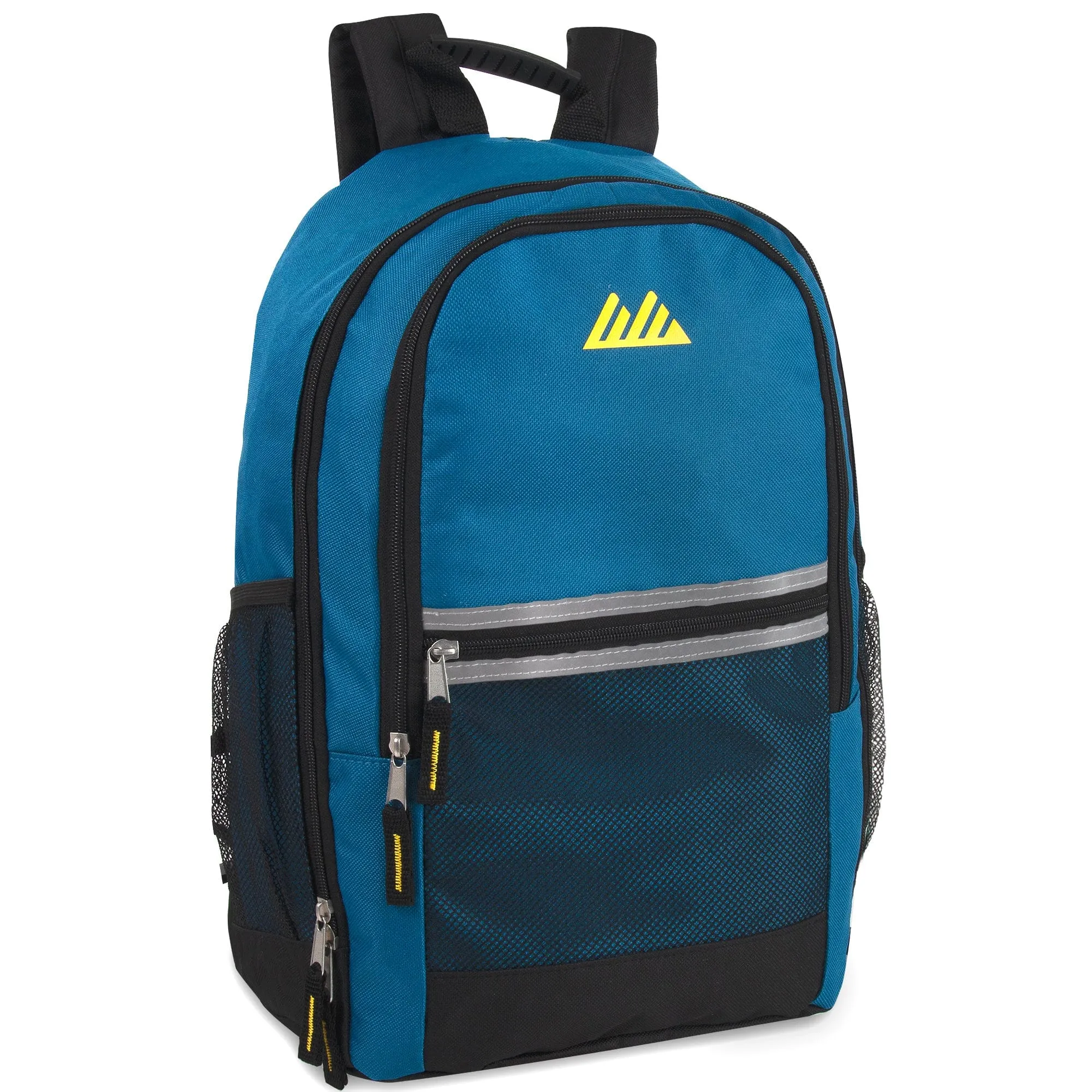 18 Inch Multi Pocket Reflective Backpack - 5 Colors