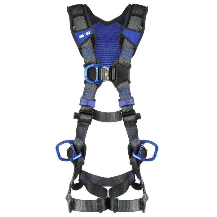 3M DBI-SALA 1403204 ExoFit X300 X-Style Climbing/Positioning Vest Safety Harness, Gray, X-Small/Small, 1 Each