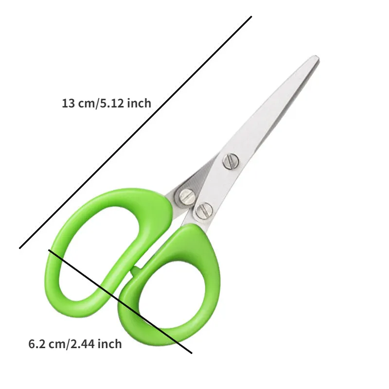 5Layer Steel Kitchen Shears Essential for Chopping and Cooking