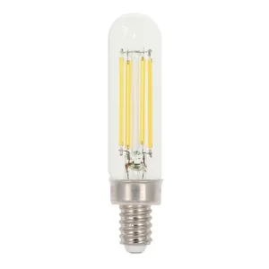 5W T6 Filament LED Dimmable Clear 2700K E12 (Candelabra) Base