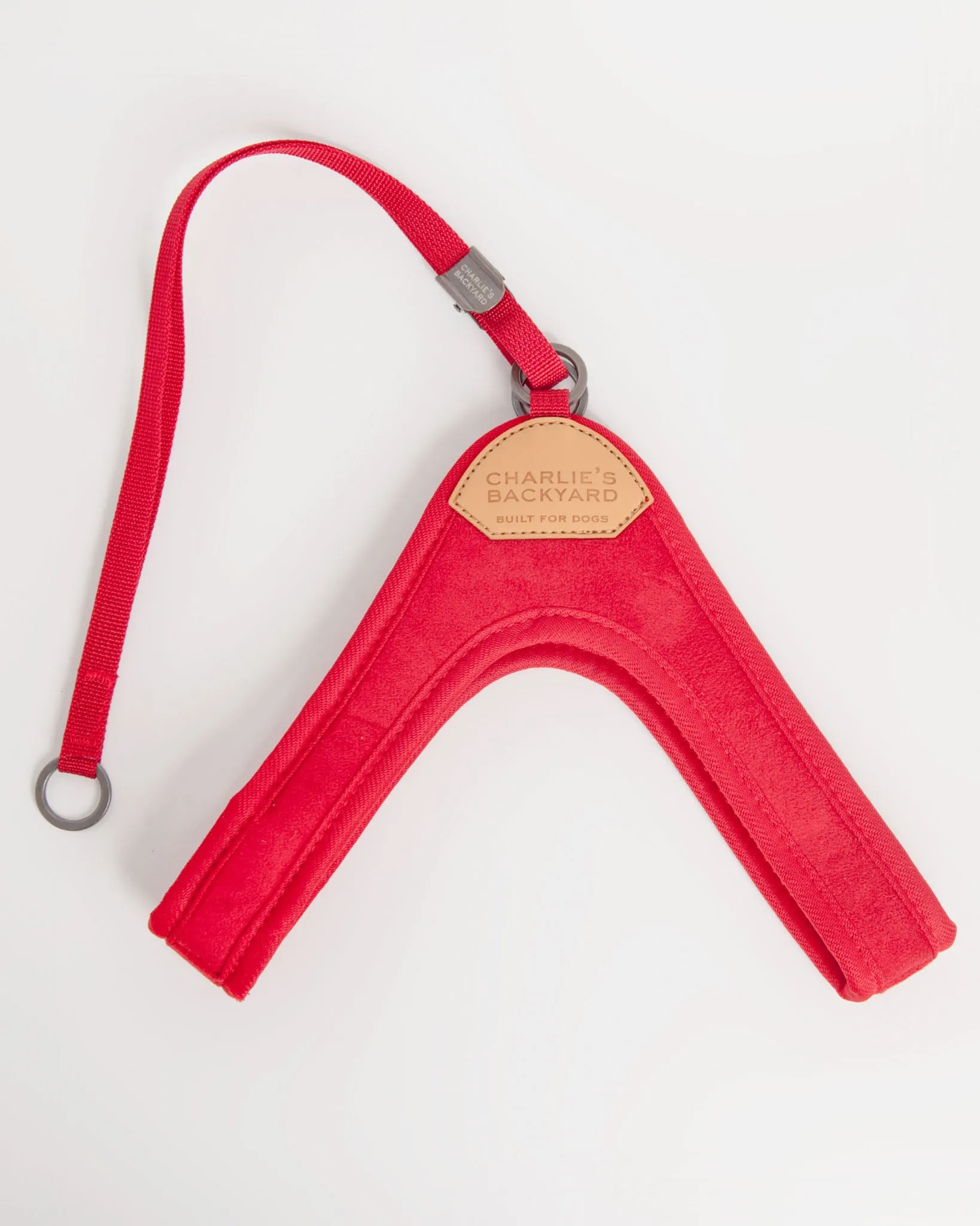 Adjustable Easy Dog Harness in Red