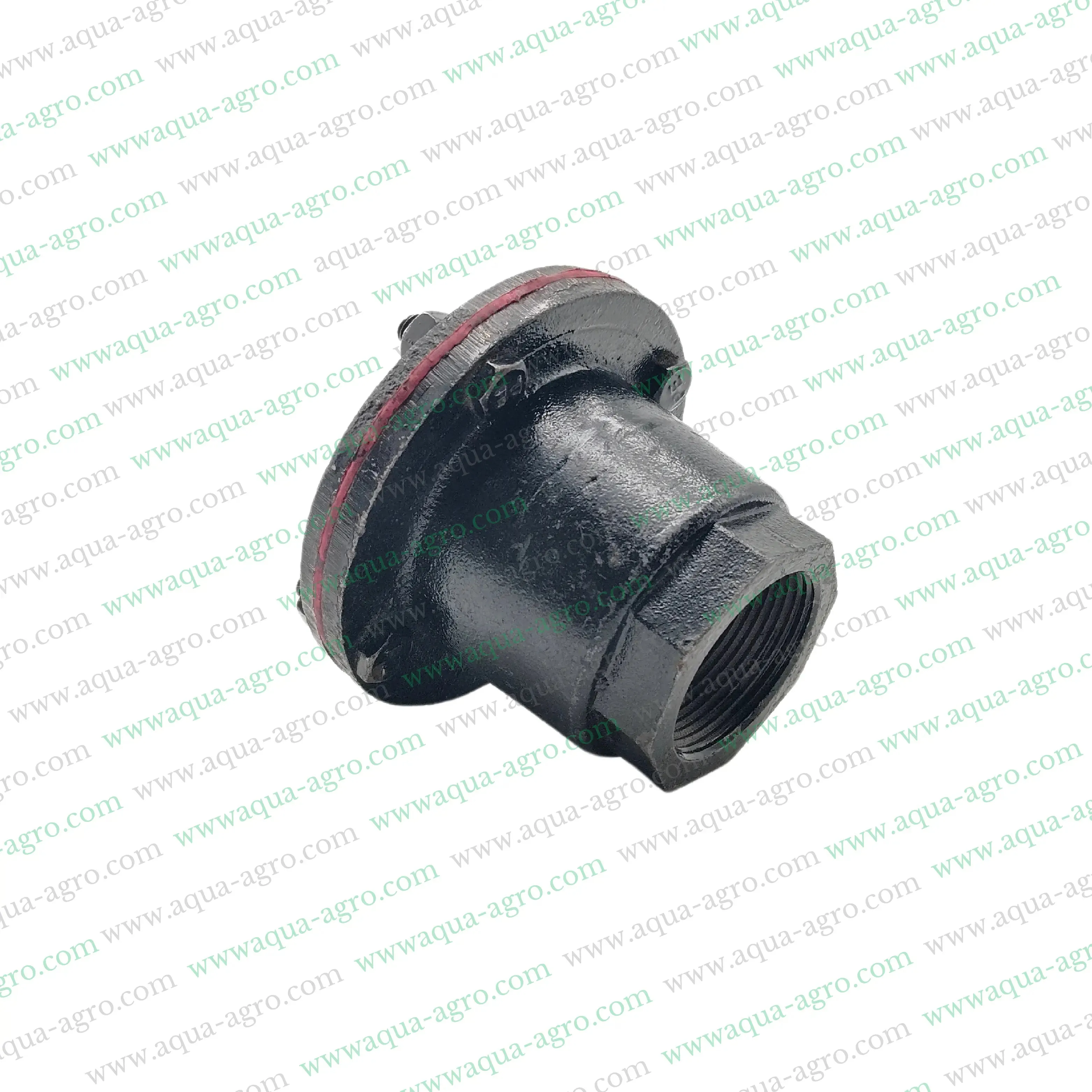 AQUA - AGRO - Non - Return Valve (NRV) - Metal - C.I - 1.5 inch (40mm) - Pondy - Flap Check - Threaded End - (FxF)