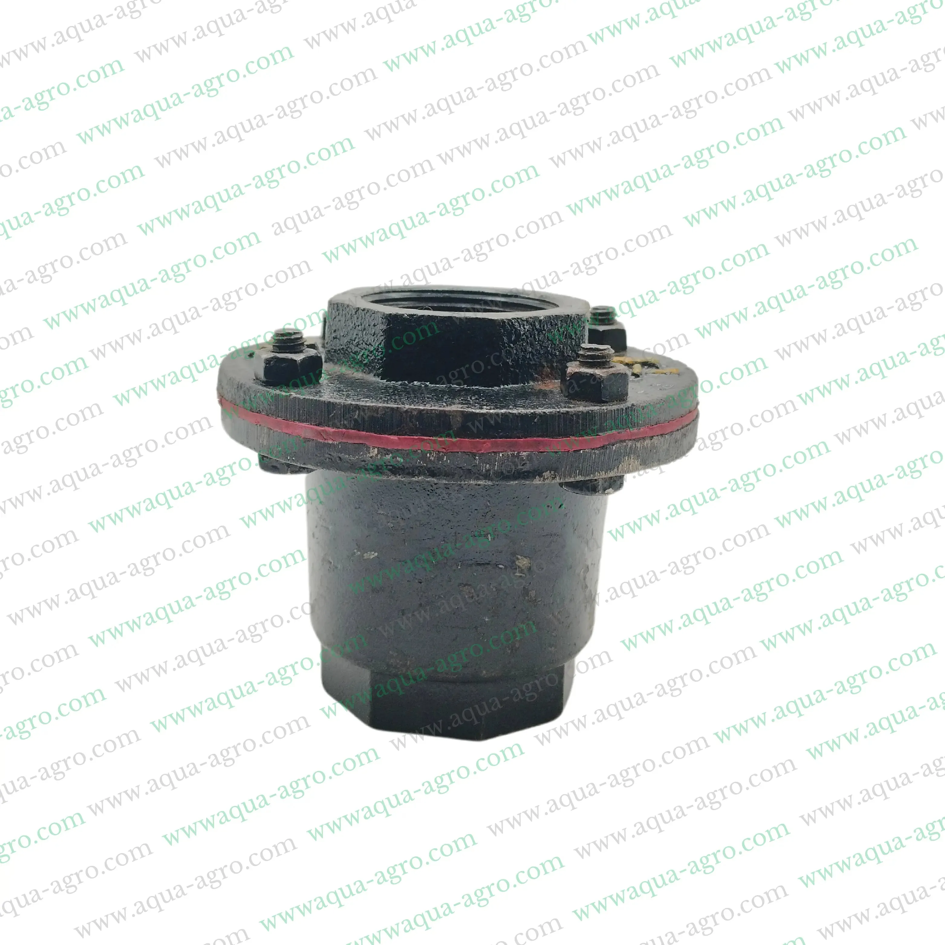 AQUA - AGRO - Non - Return Valve (NRV) - Metal - C.I - 1.5 inch (40mm) - Pondy - Flap Check - Threaded End - (FxF)