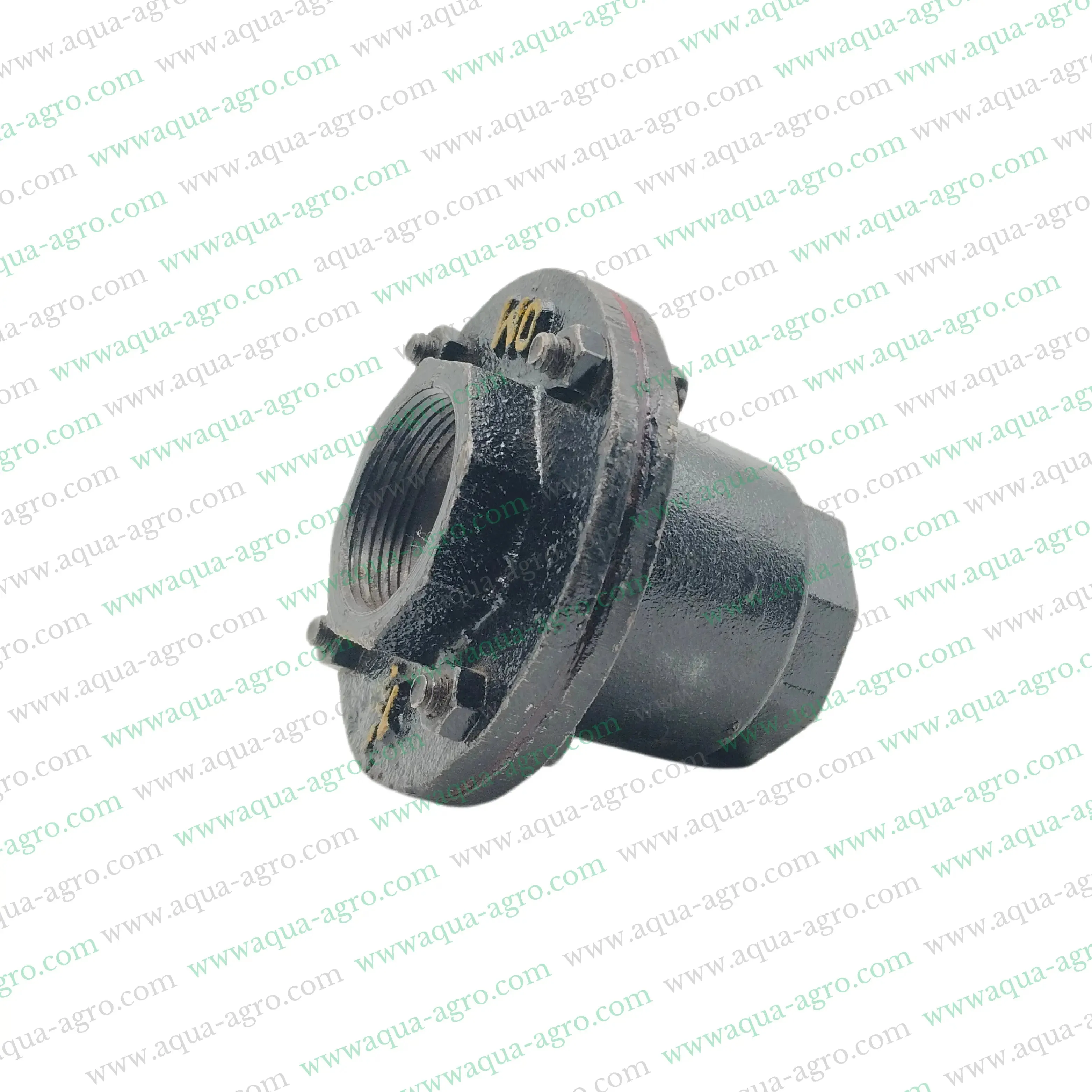 AQUA - AGRO - Non - Return Valve (NRV) - Metal - C.I - 1.5 inch (40mm) - Pondy - Flap Check - Threaded End - (FxF)