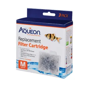 Aqueon QuietFlow Replacement Filter Cartridge Medium 3 pack