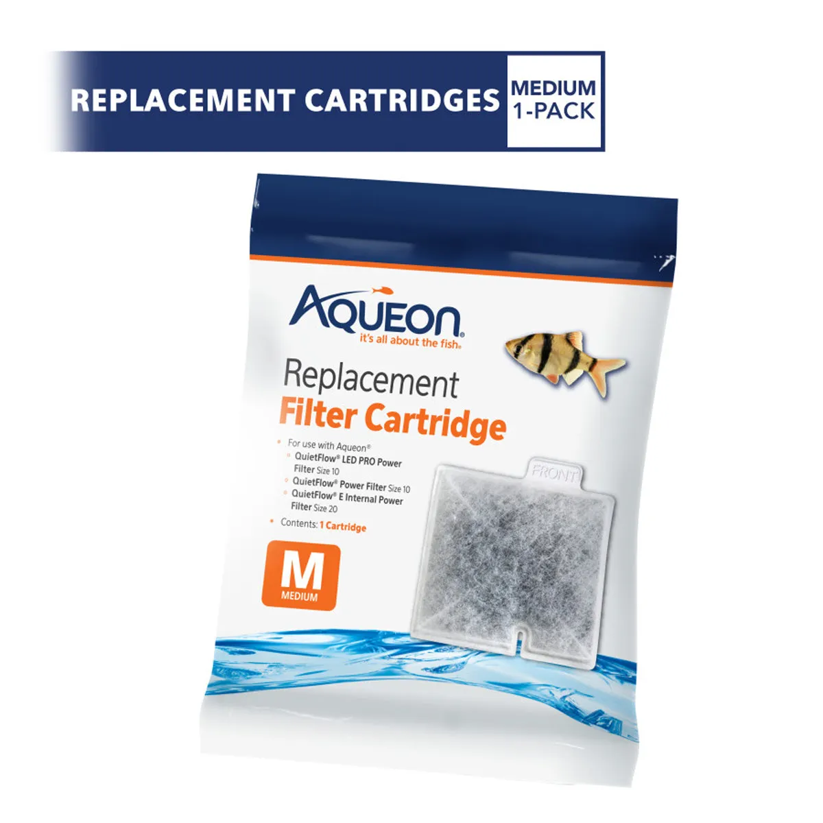 Aqueon QuietFlow Replacement Filter Cartridge Medium