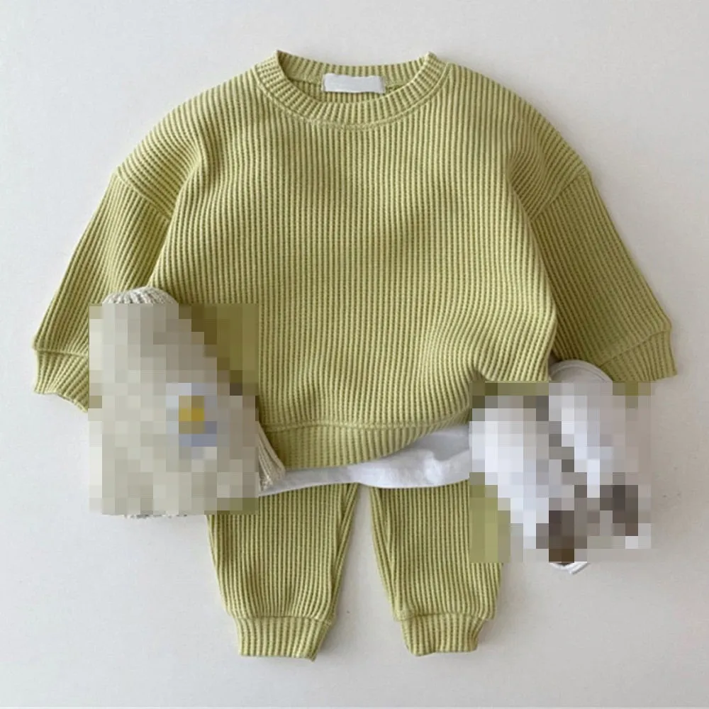 Baby Sweater Winter / Set Warm Clothing 2pcs Clothes Foe 0-3 Years