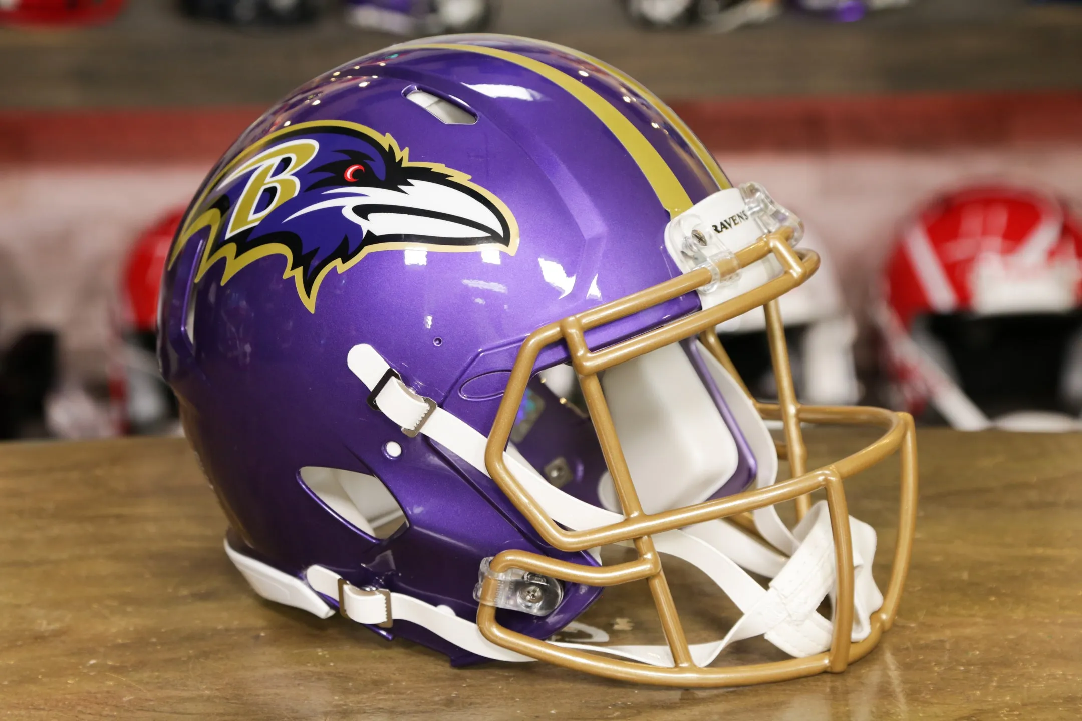 Baltimore Ravens Riddell Speed Authentic Helmet - Flash