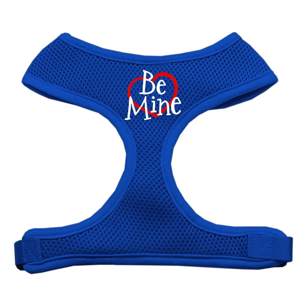 Be Mine Soft Mesh Harnesses Blue Medium