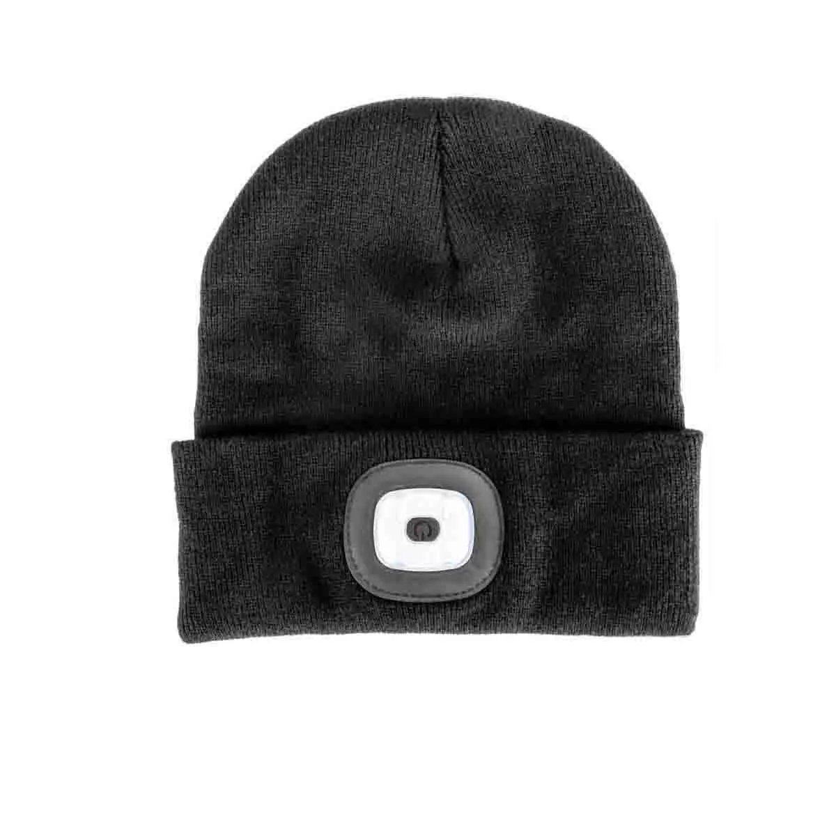 Beanie with Rechargeable LED Light