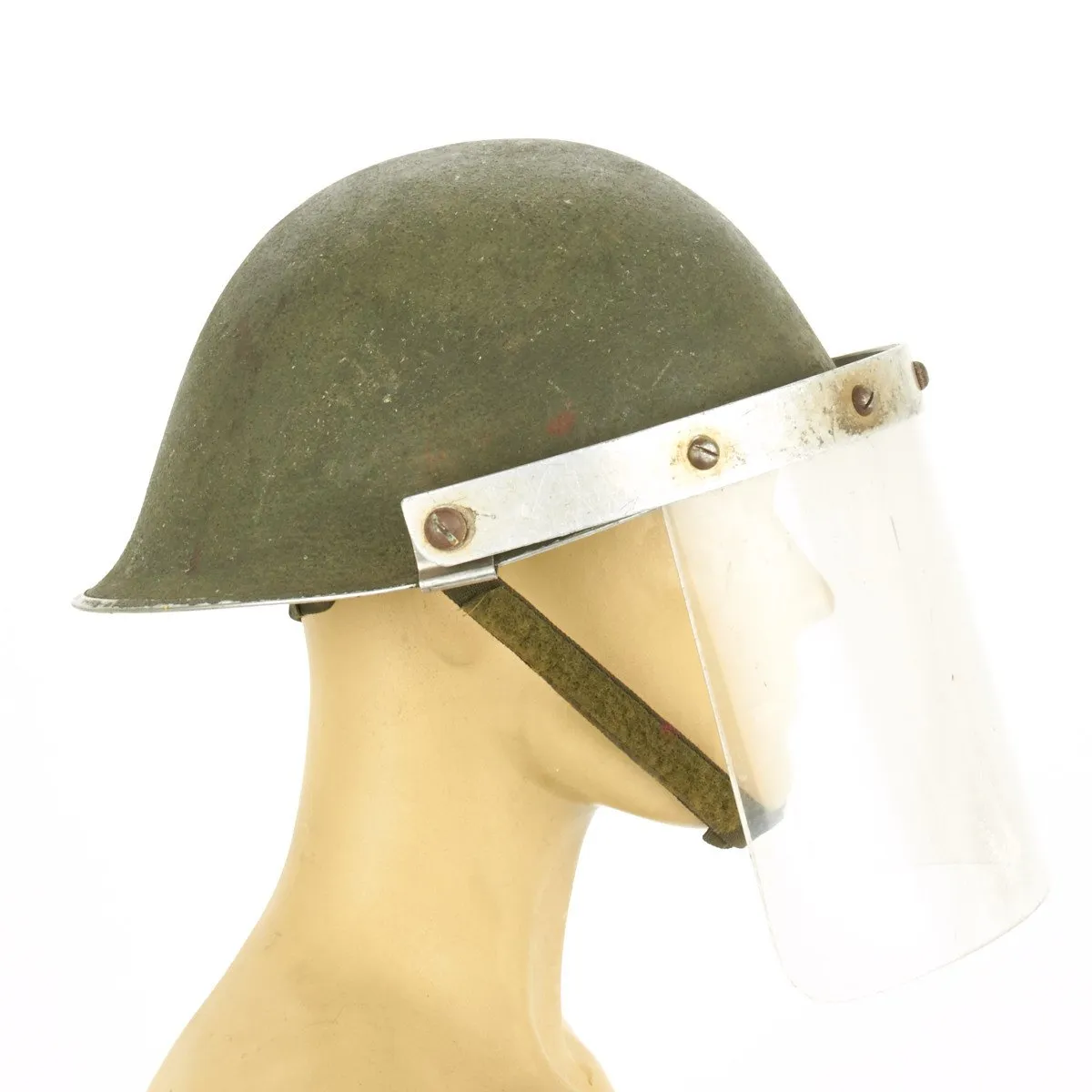 British P-1944 Turtle MK V Steel Riot Helmet