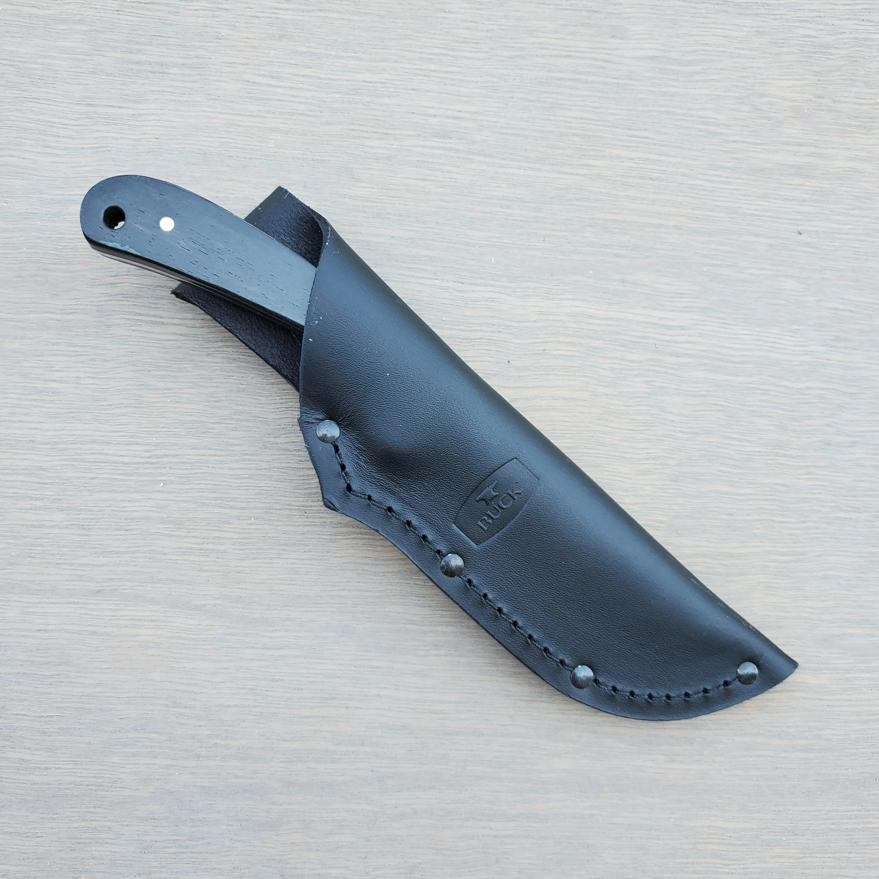 Buck 113 Ranger Skinner with Leather Sheath