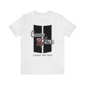 Camaro Z/28 2nd Generation Personalized Jersey Short Sleeve Tee