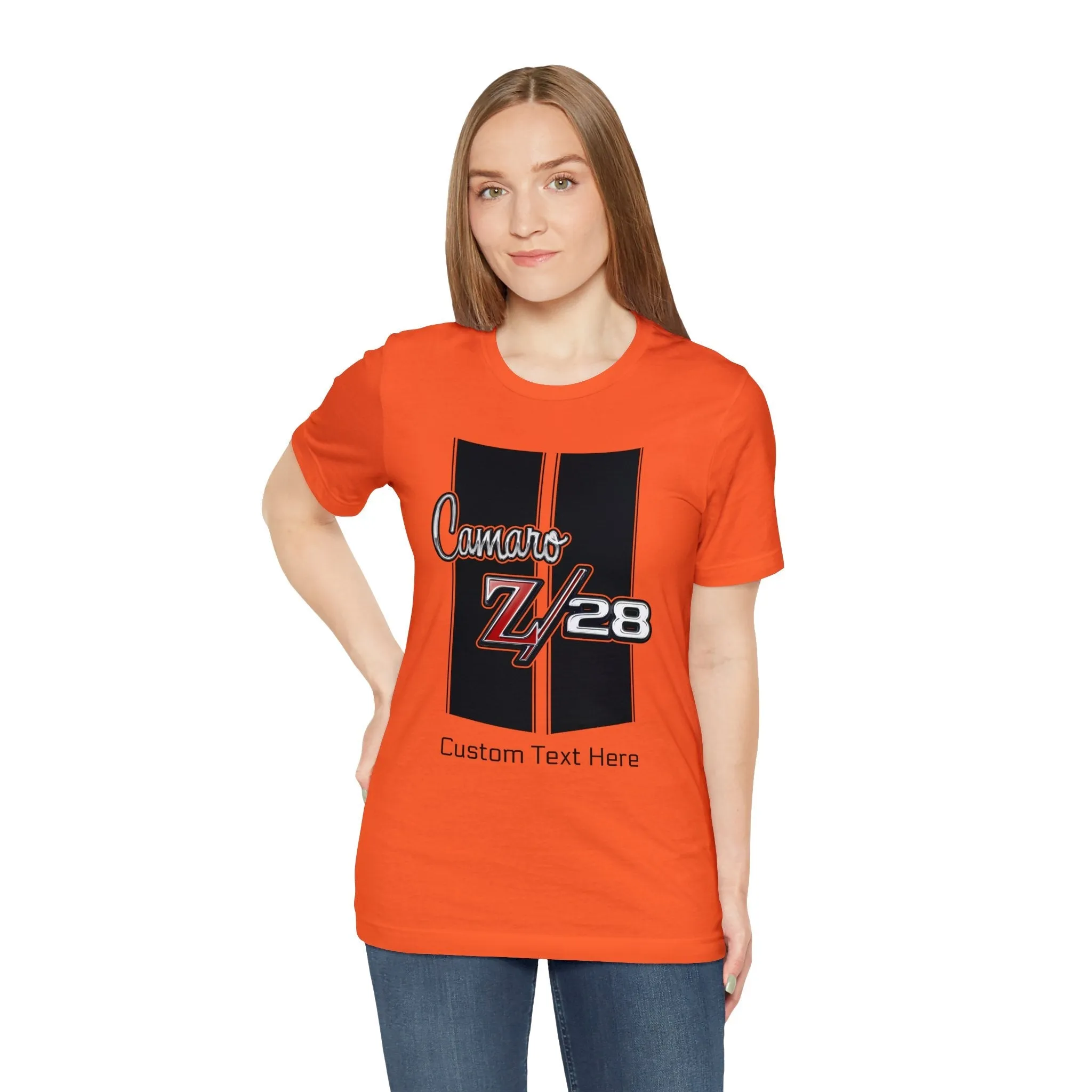 Camaro Z/28 2nd Generation Personalized Jersey Short Sleeve Tee