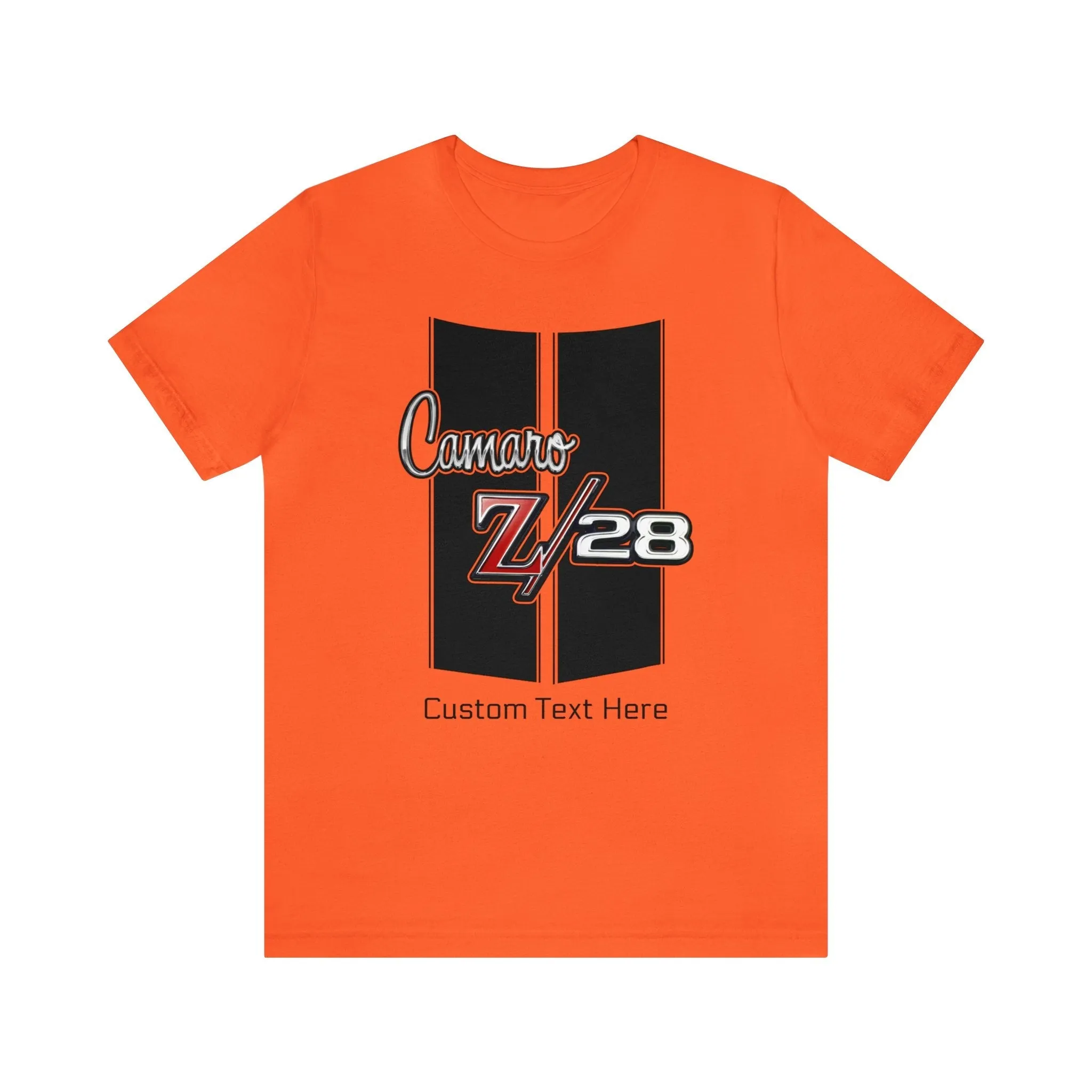 Camaro Z/28 2nd Generation Personalized Jersey Short Sleeve Tee