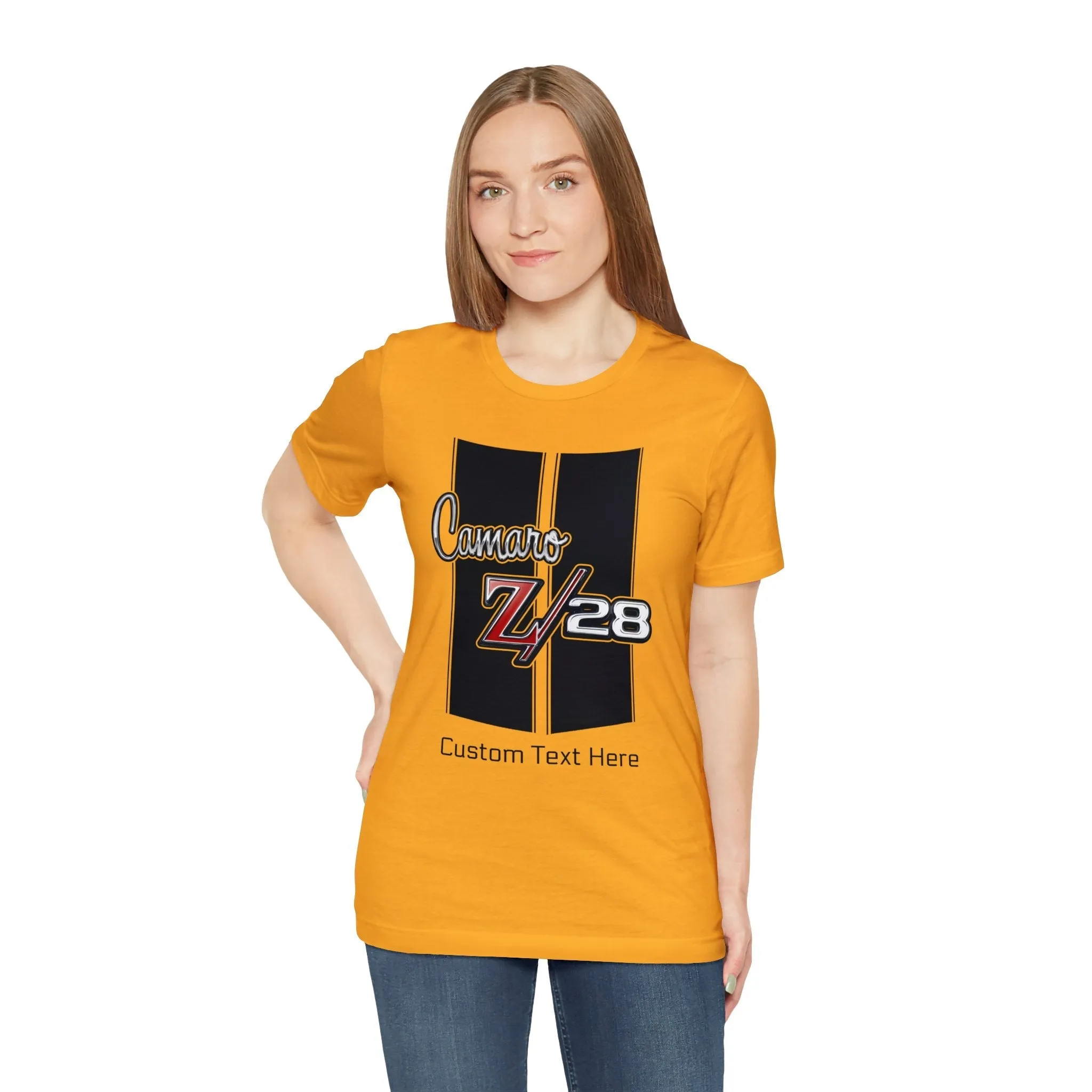 Camaro Z/28 2nd Generation Personalized Jersey Short Sleeve Tee