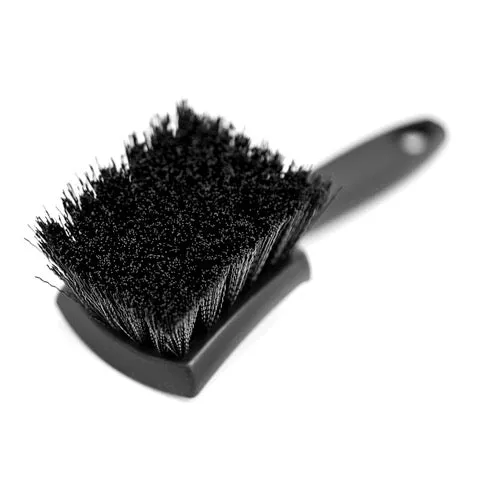 CARDETAIL Tire Brush - Ergonomic Sturdy Polypropylene Bristle Tire Brush