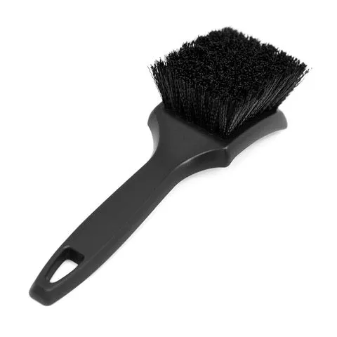 CARDETAIL Tire Brush - Ergonomic Sturdy Polypropylene Bristle Tire Brush