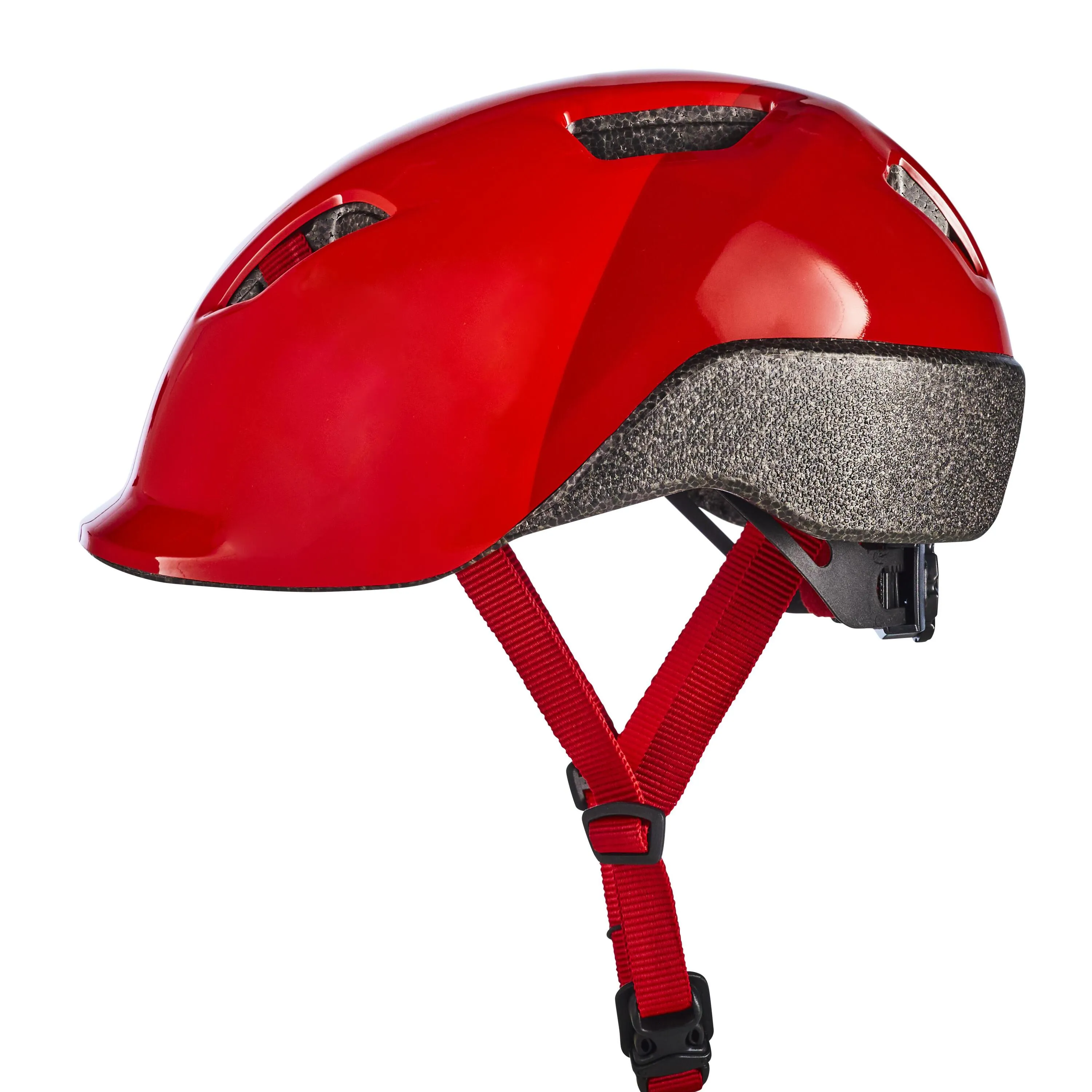 Children's bicycle helmet 500 red Btwin