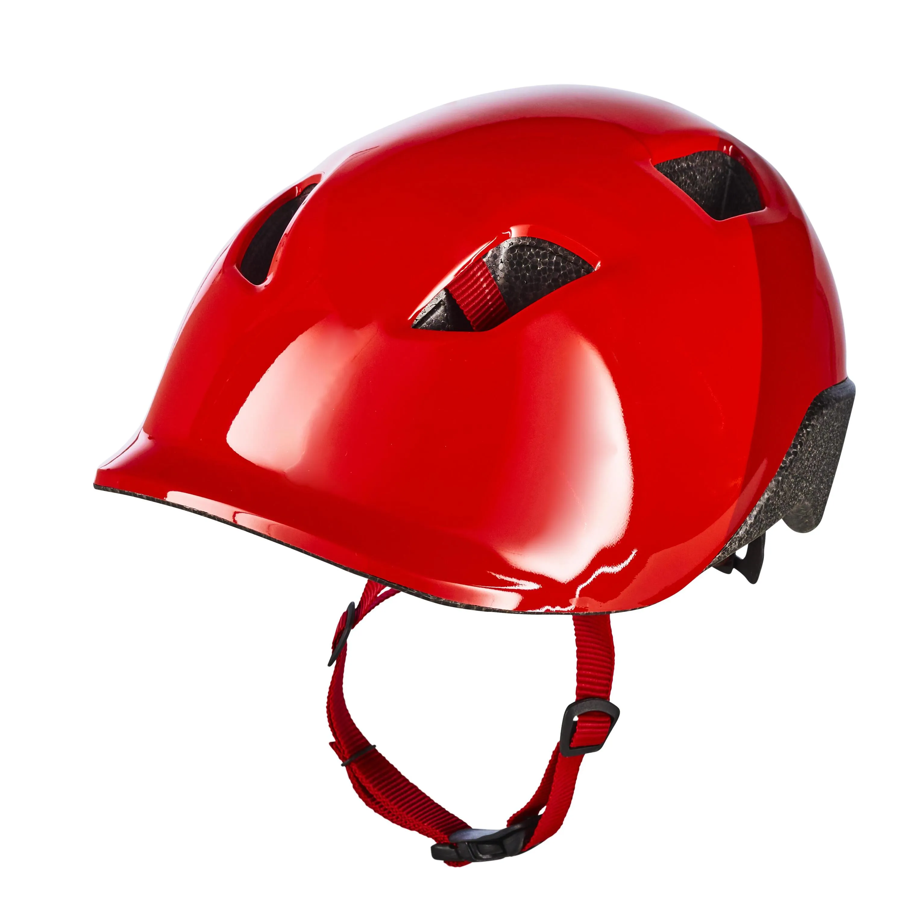 Children's bicycle helmet 500 red Btwin