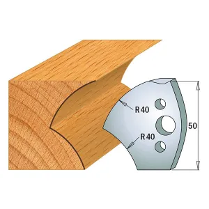 CMT Orange Tools 690.550 PROFILE KNIVES FOR INSERT SHAPER SYSTEM SP 1-31/32”x5/32” (50x4mm)