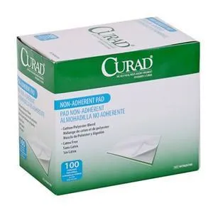 Curad Non-Stick Pad, 2" x 3"