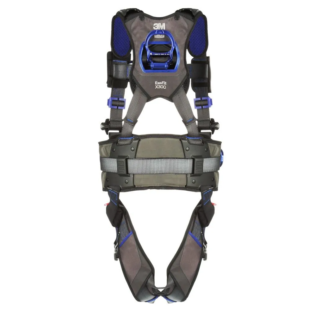 DBI Sala 1113154 ExoFit X300 Comfort Construction Climbing/Positioning Safety Harness, Medium