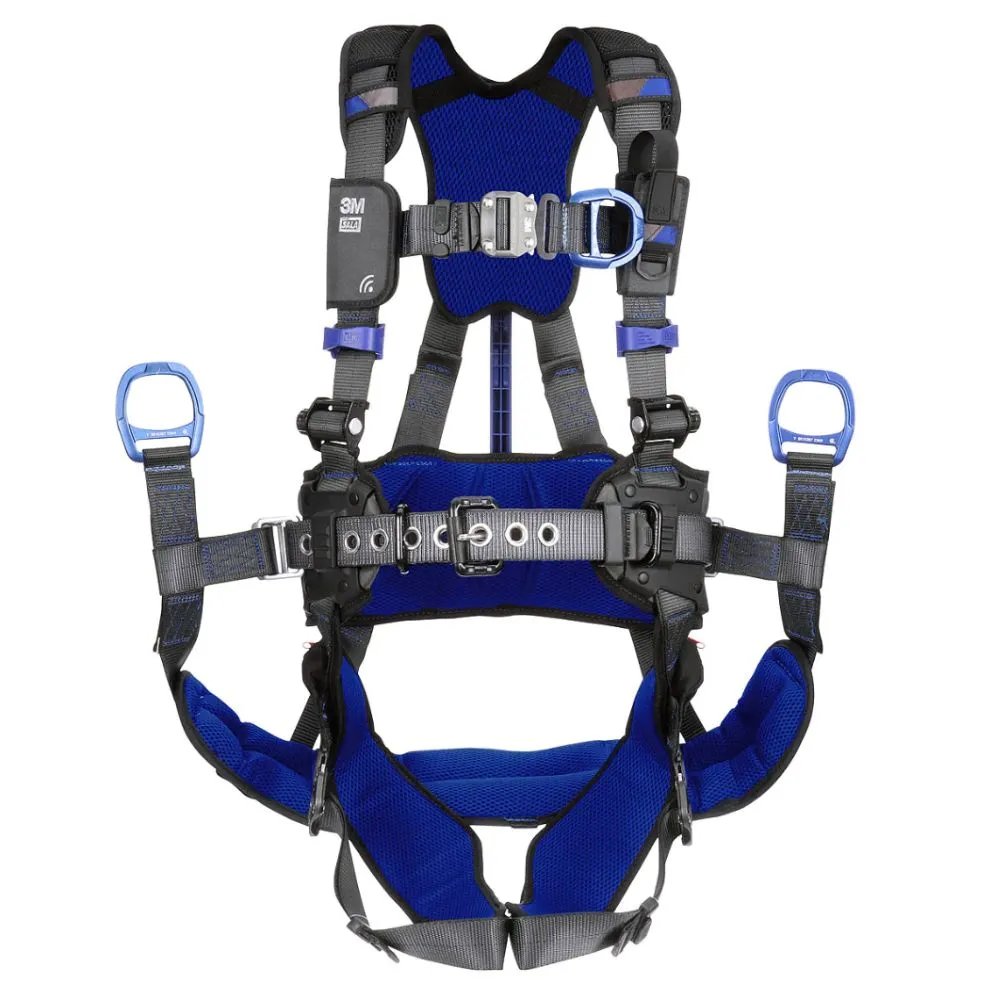 DBI Sala 1403233 ExoFit X300 Comfort Tower Climbing Safety Harness, Medium, Weight Distribution System