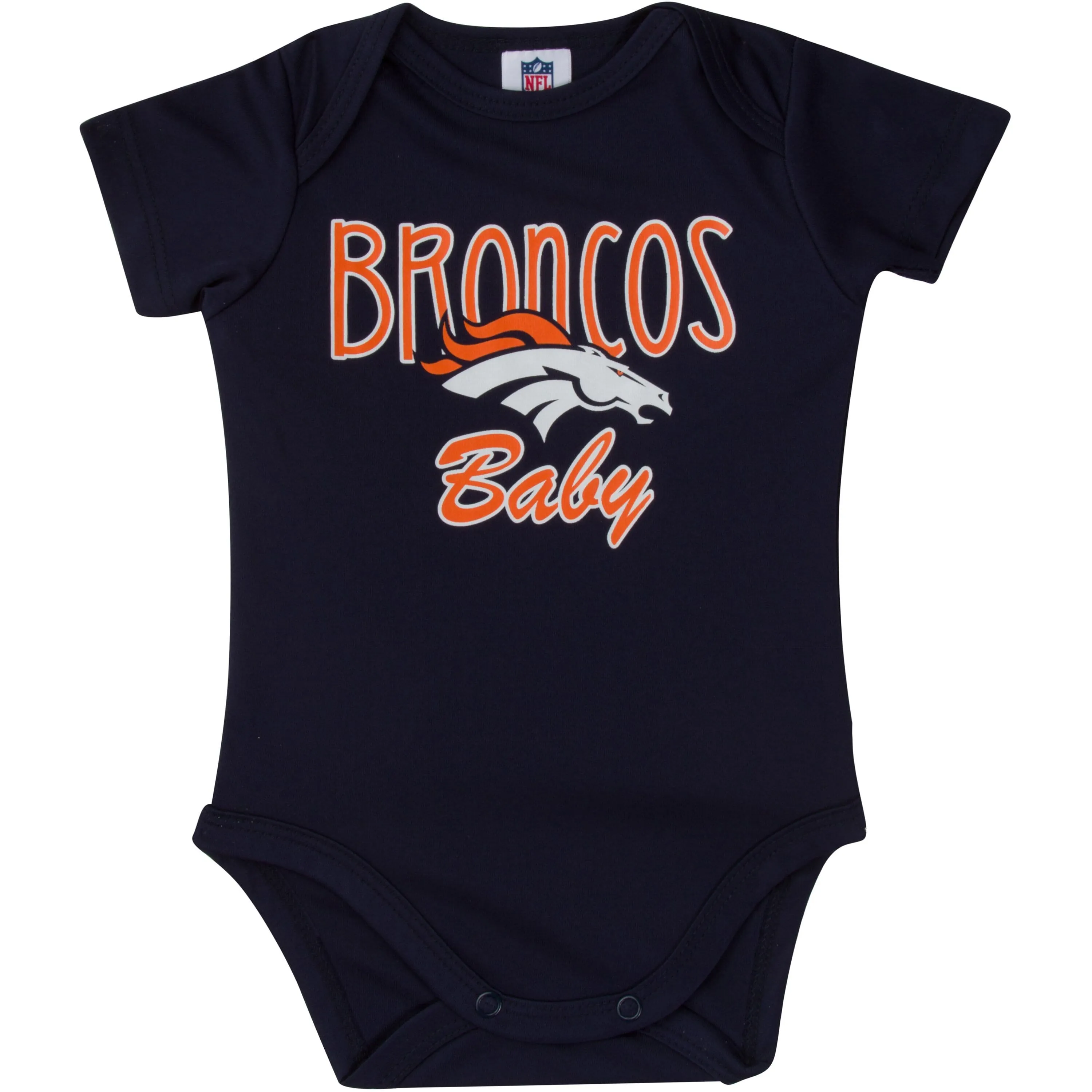 Denver Broncos Baby Boy Short Sleeve Bodysuit