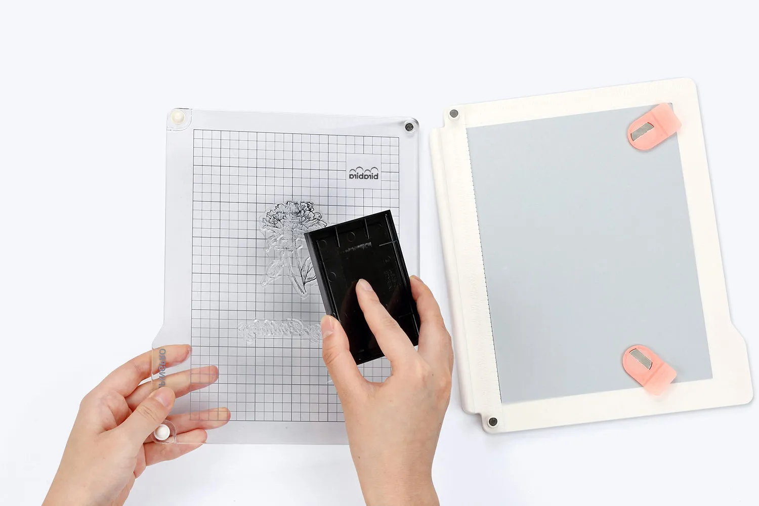 Easy Stamp Platform Tool for Accurate Craft Stamping