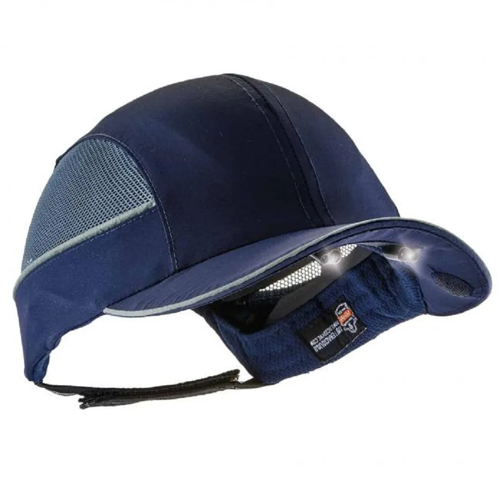 Ergodyne Skullerz 8960 Bump Cap Hat with LED Lighting, 1 Each