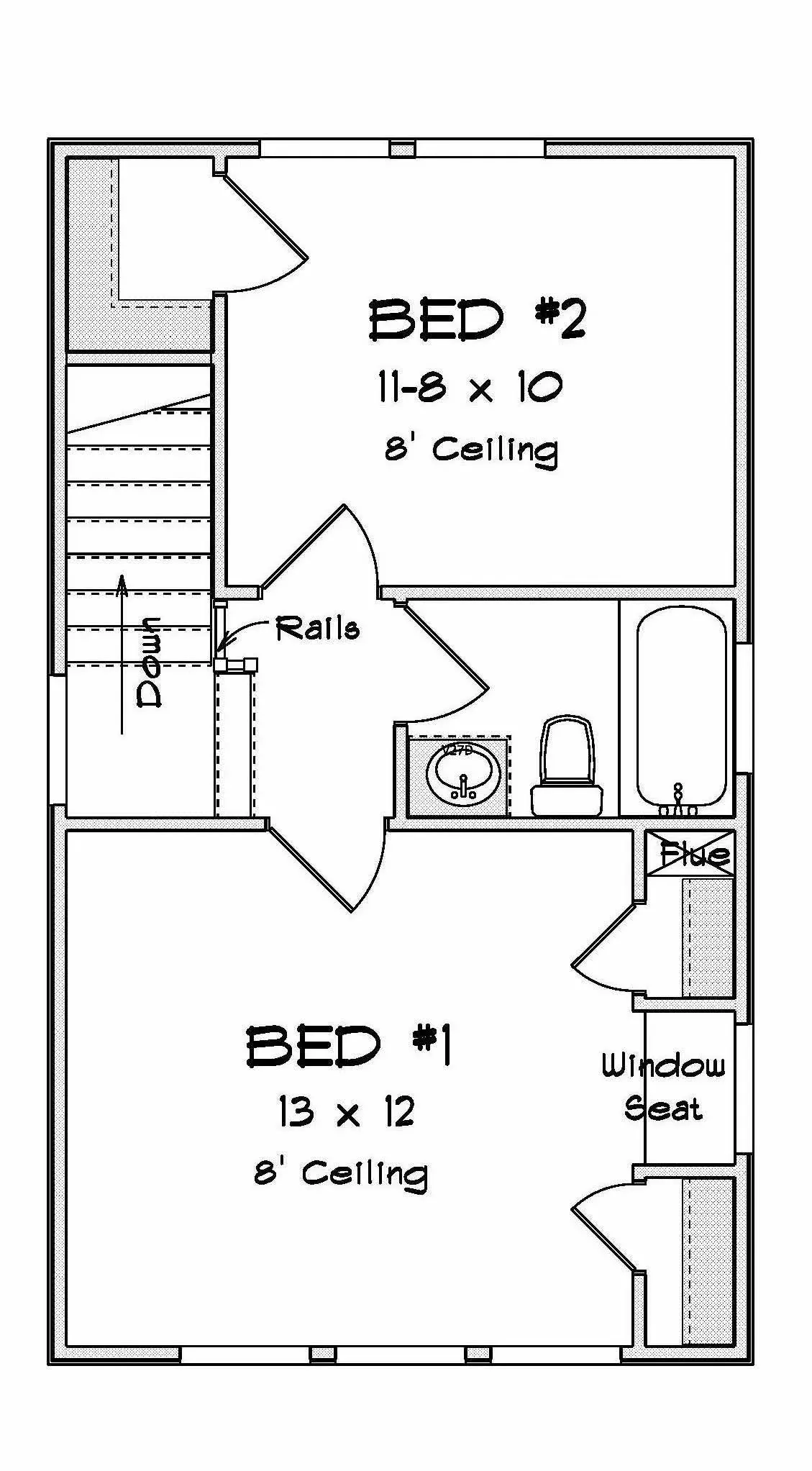 Experience Efficient Living in a Compact 2-Bedroom Haven