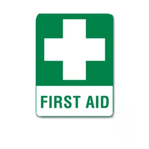 First Aid Sign - Poly 30cm x 22.5cm