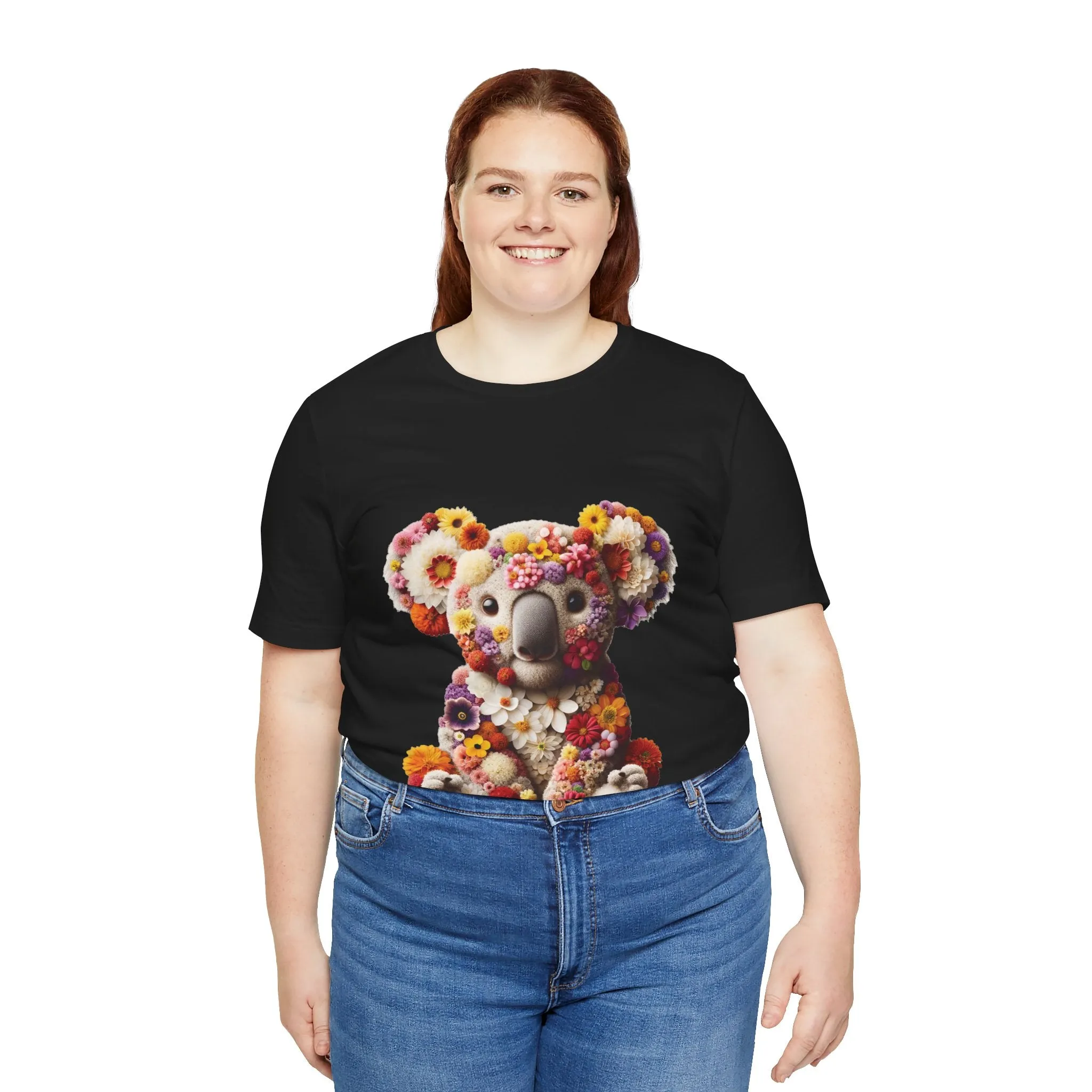 Floral Koala T-shirt