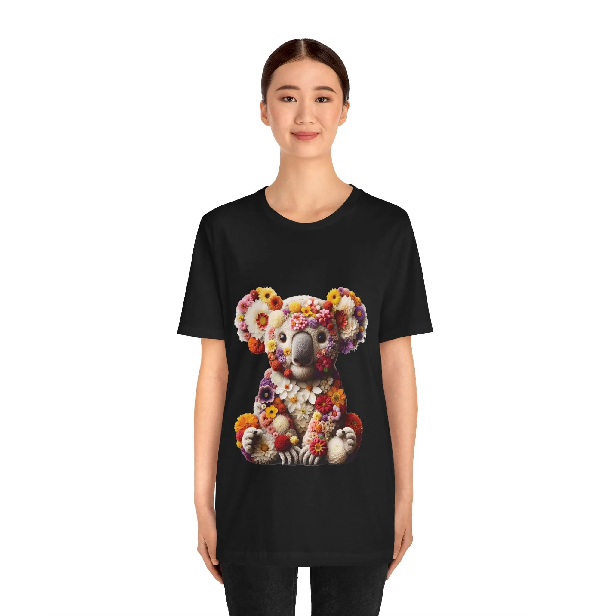 Floral Koala T-shirt