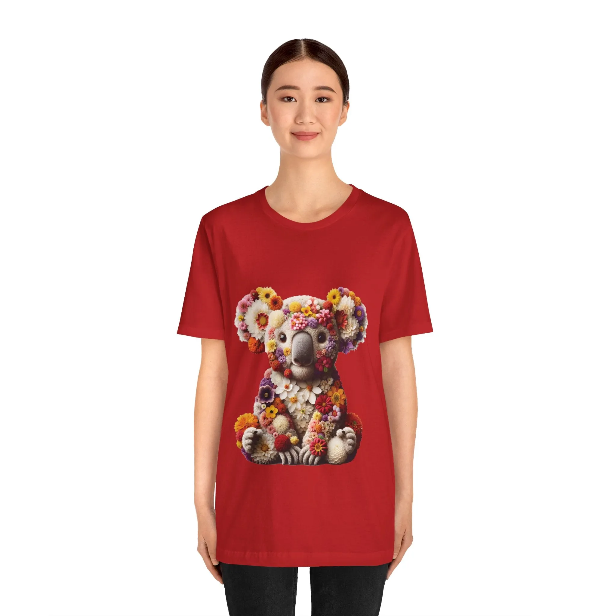 Floral Koala T-shirt