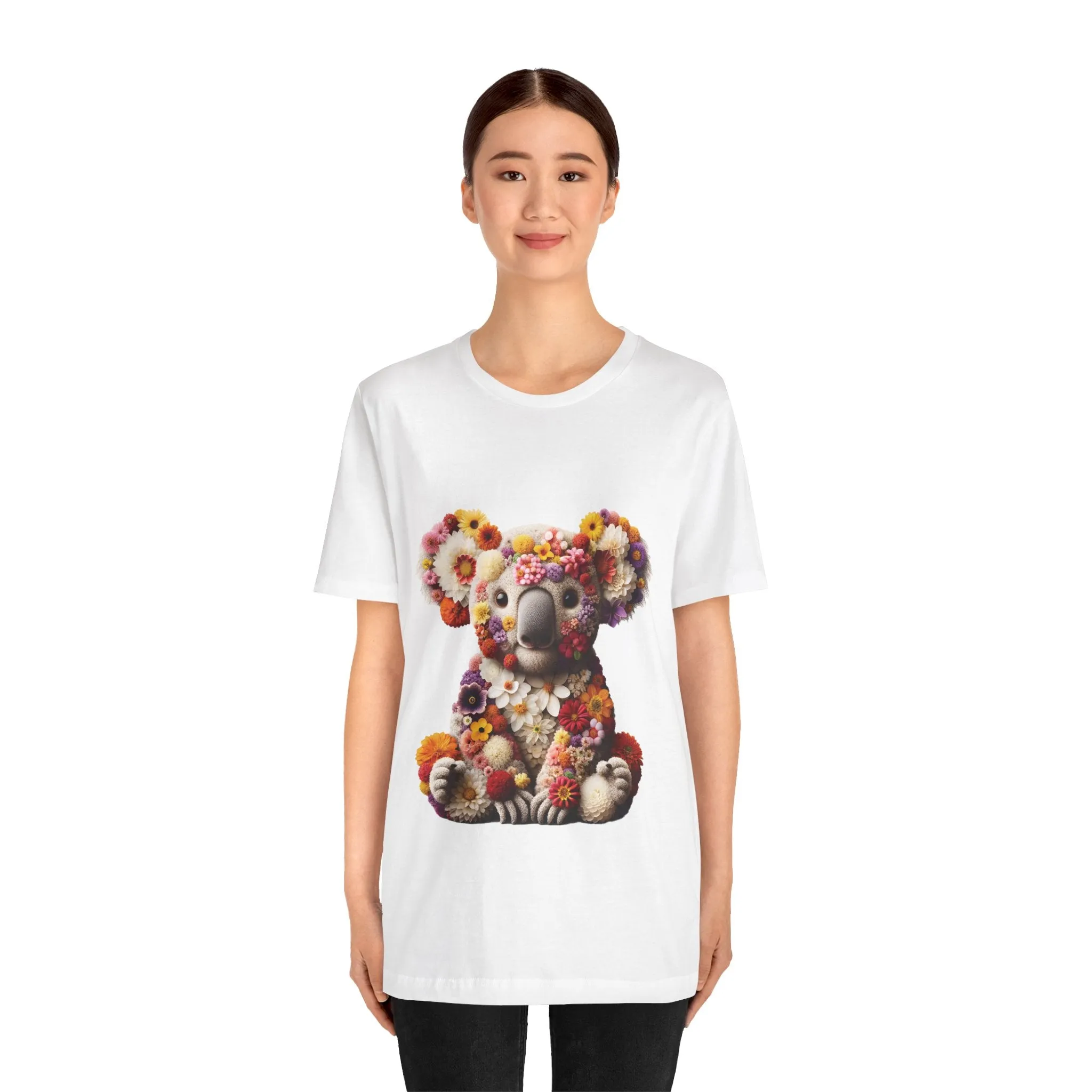 Floral Koala T-shirt