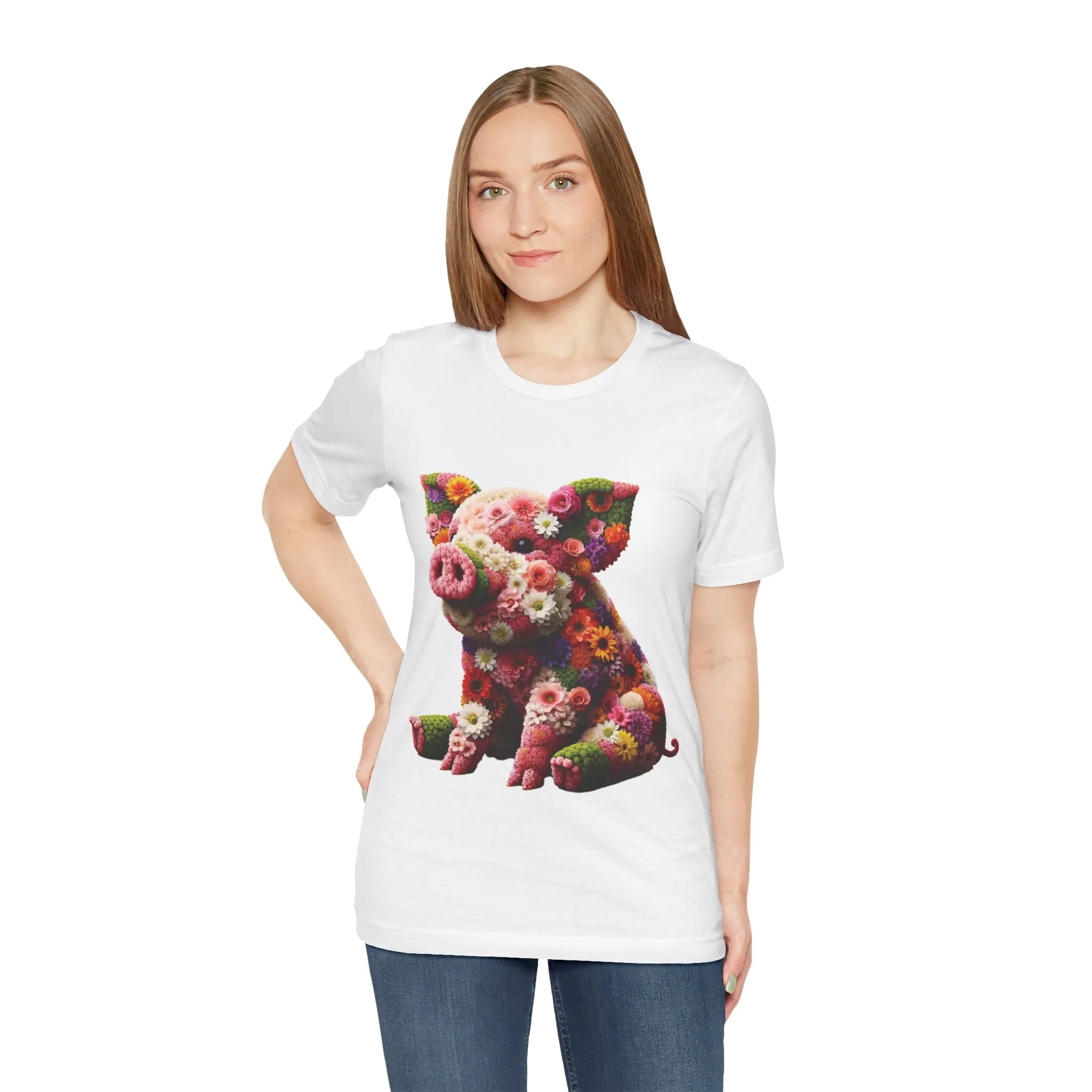 Floral Piglet T-shirt