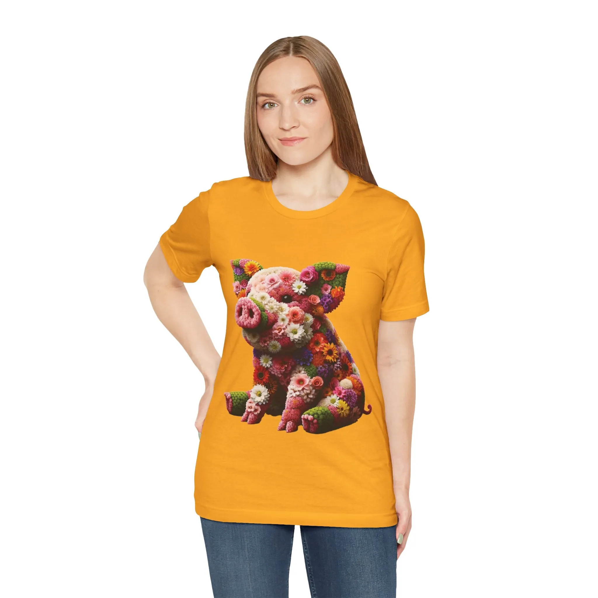 Floral Piglet T-shirt