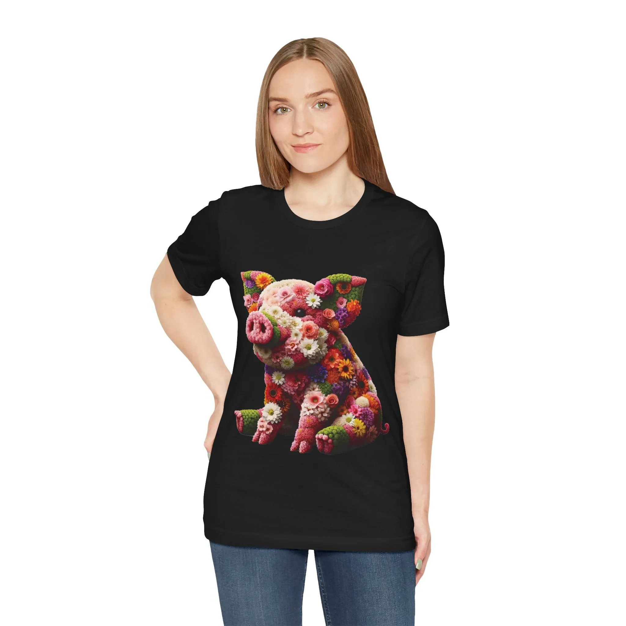 Floral Piglet T-shirt