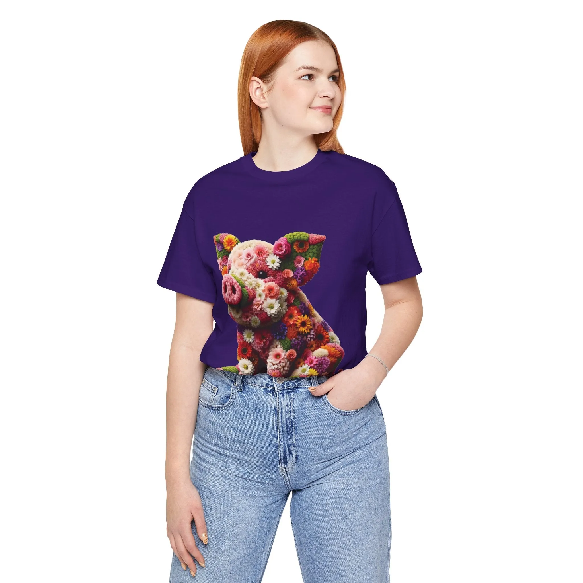 Floral Piglet T-shirt