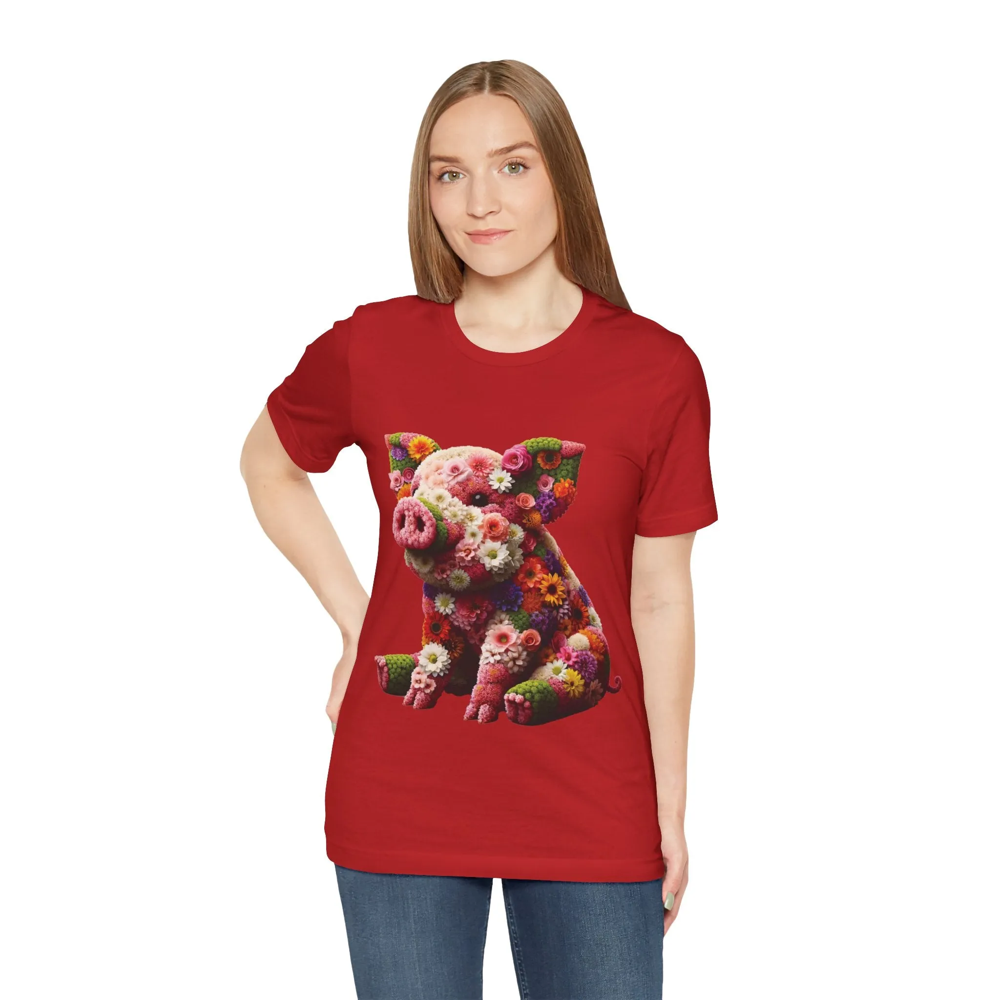 Floral Piglet T-shirt