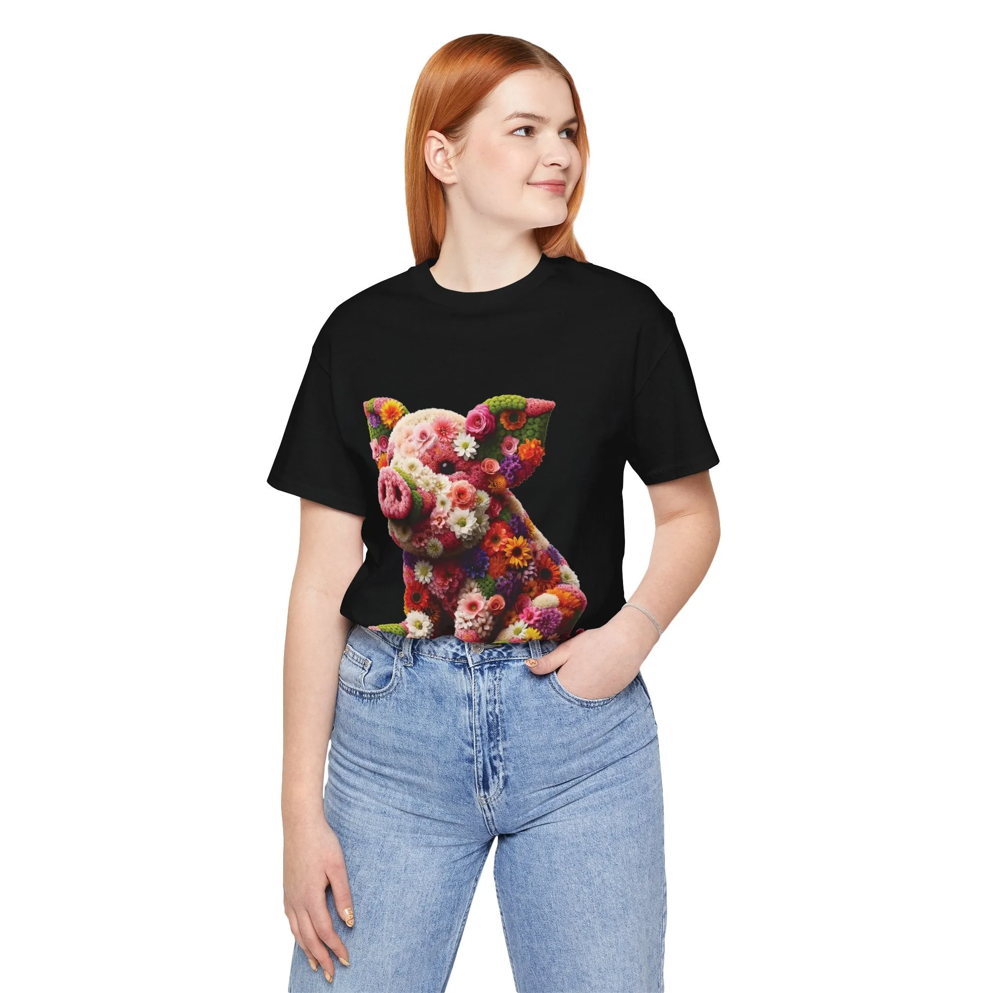 Floral Piglet T-shirt