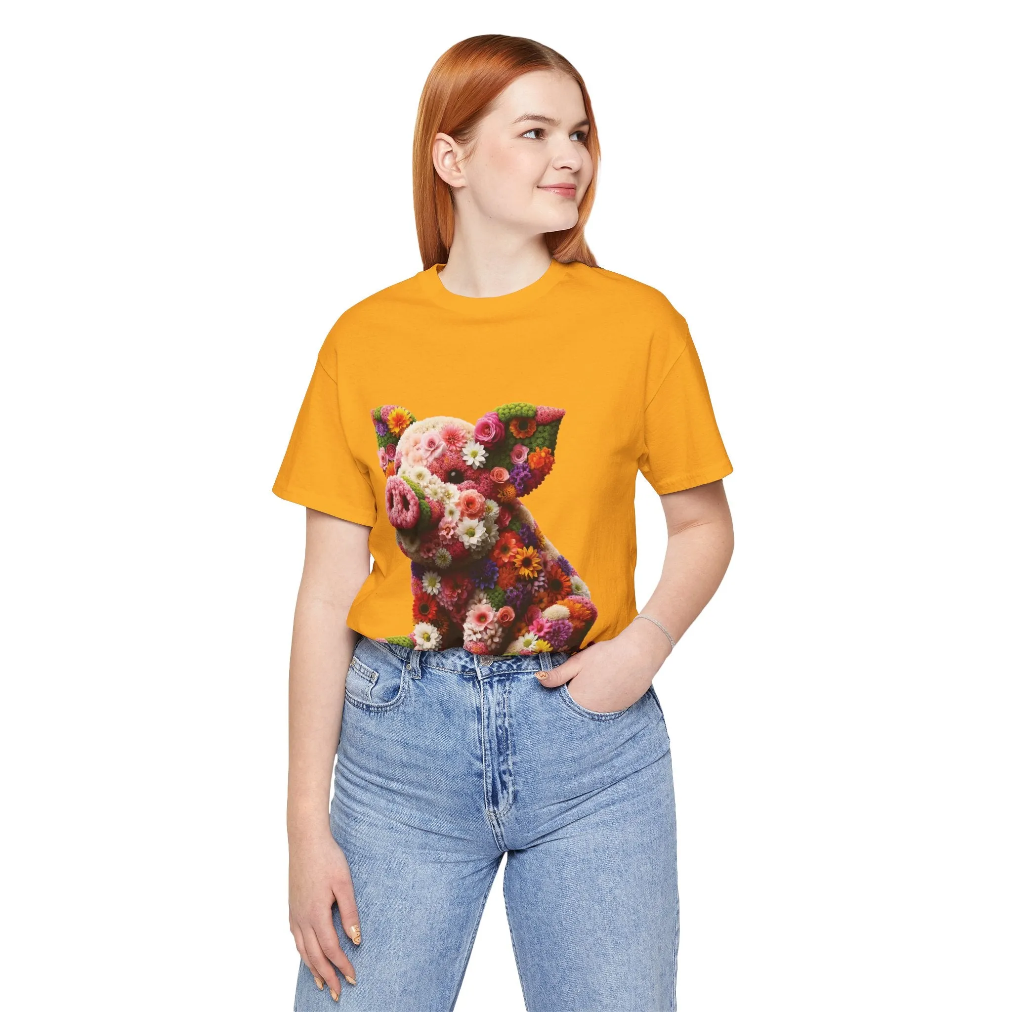 Floral Piglet T-shirt