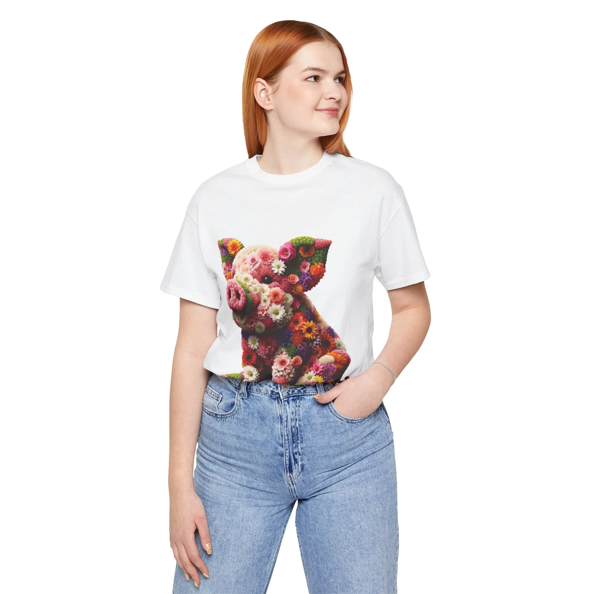 Floral Piglet T-shirt