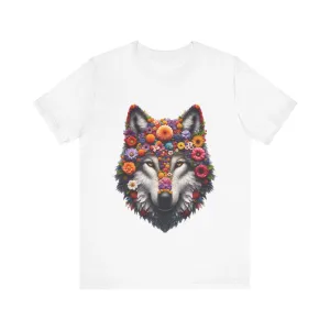 Floral Wolf T-shirt