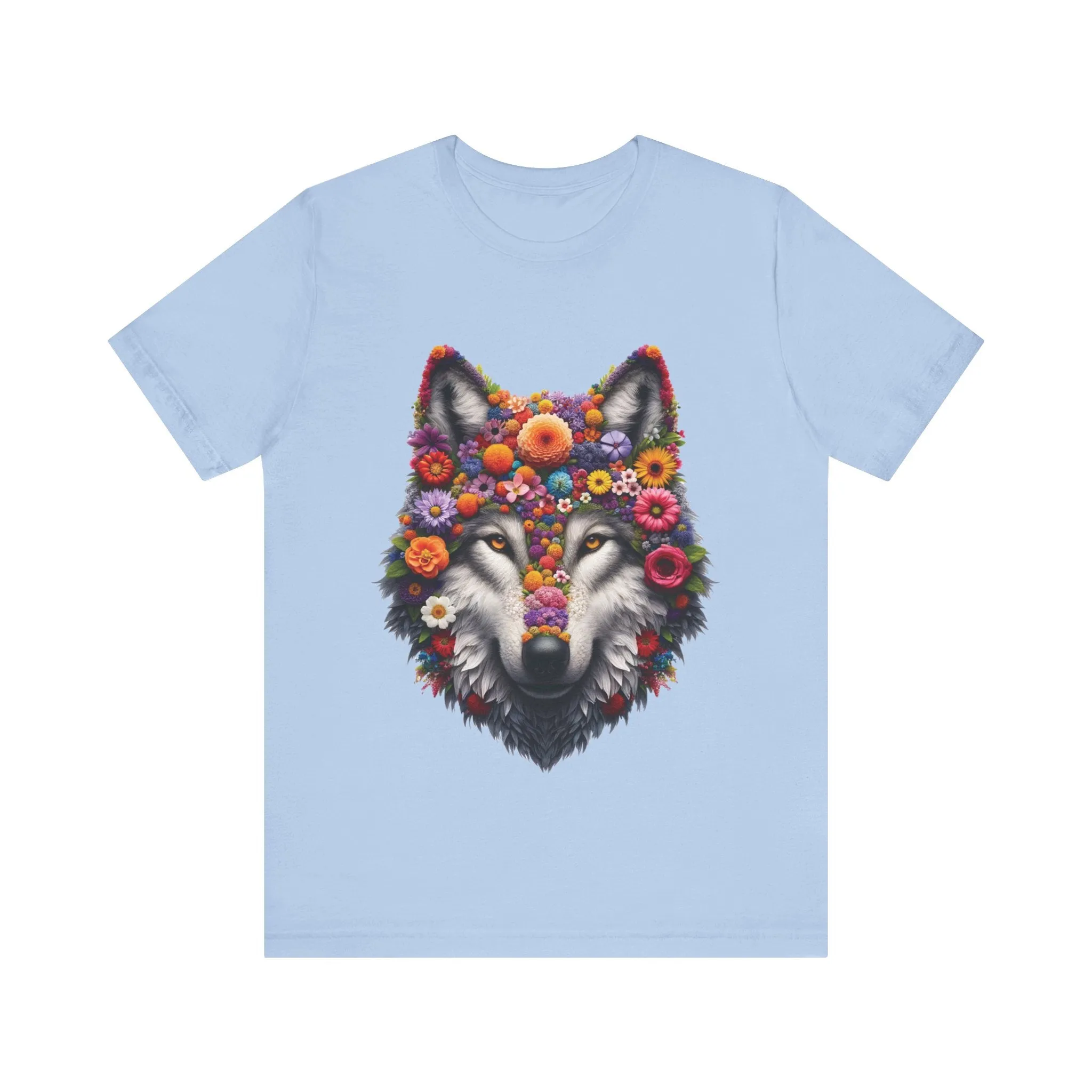 Floral Wolf T-shirt