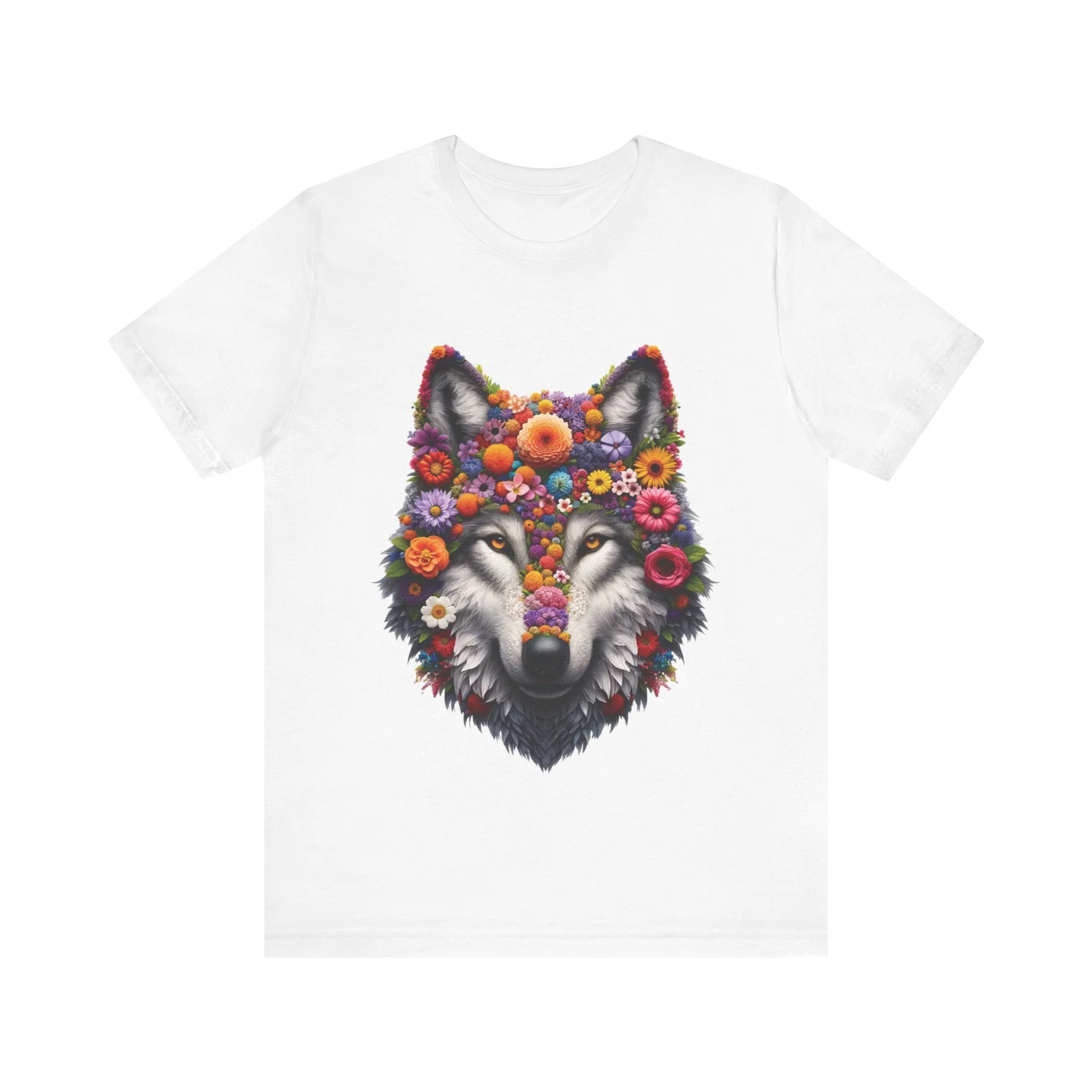 Floral Wolf T-shirt