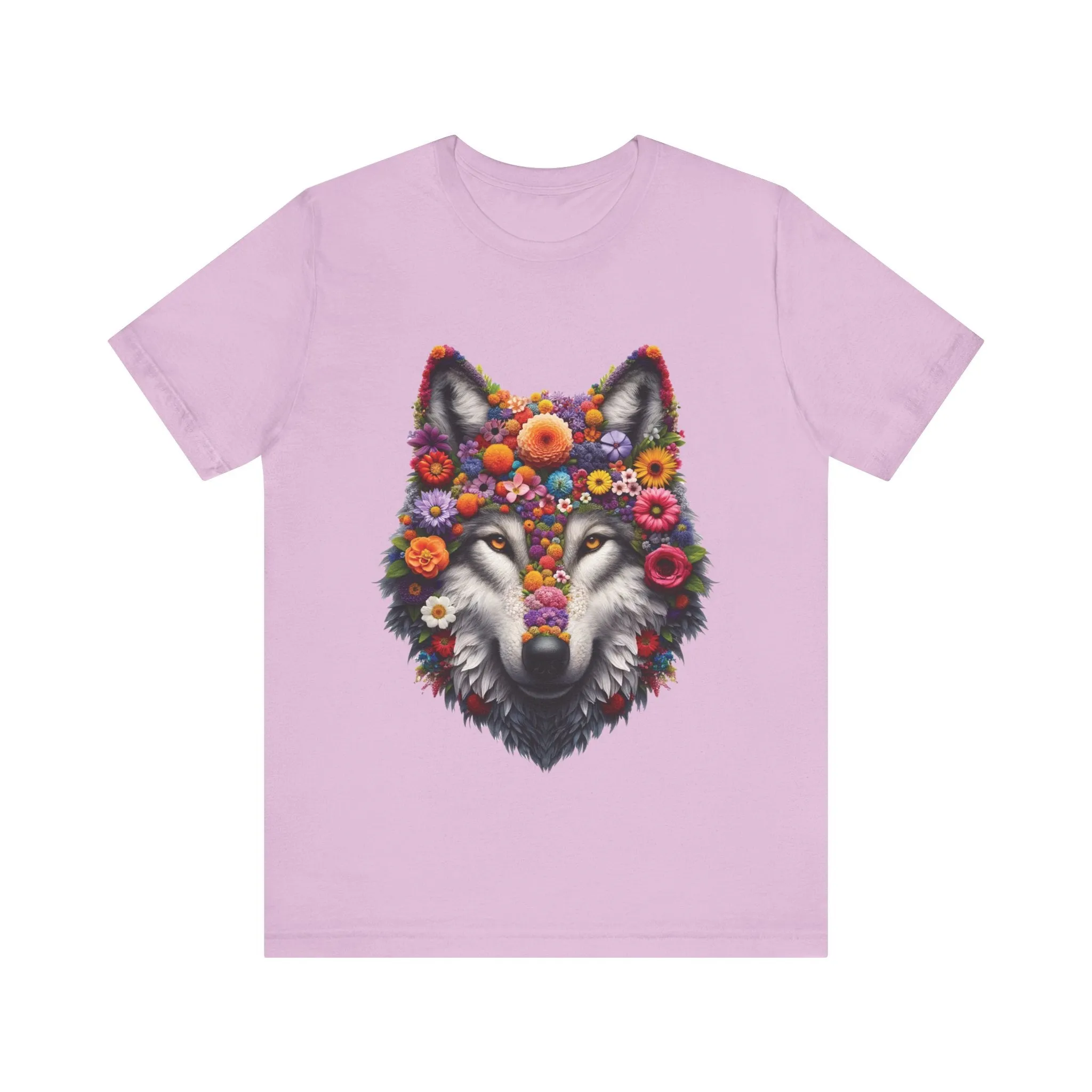 Floral Wolf T-shirt